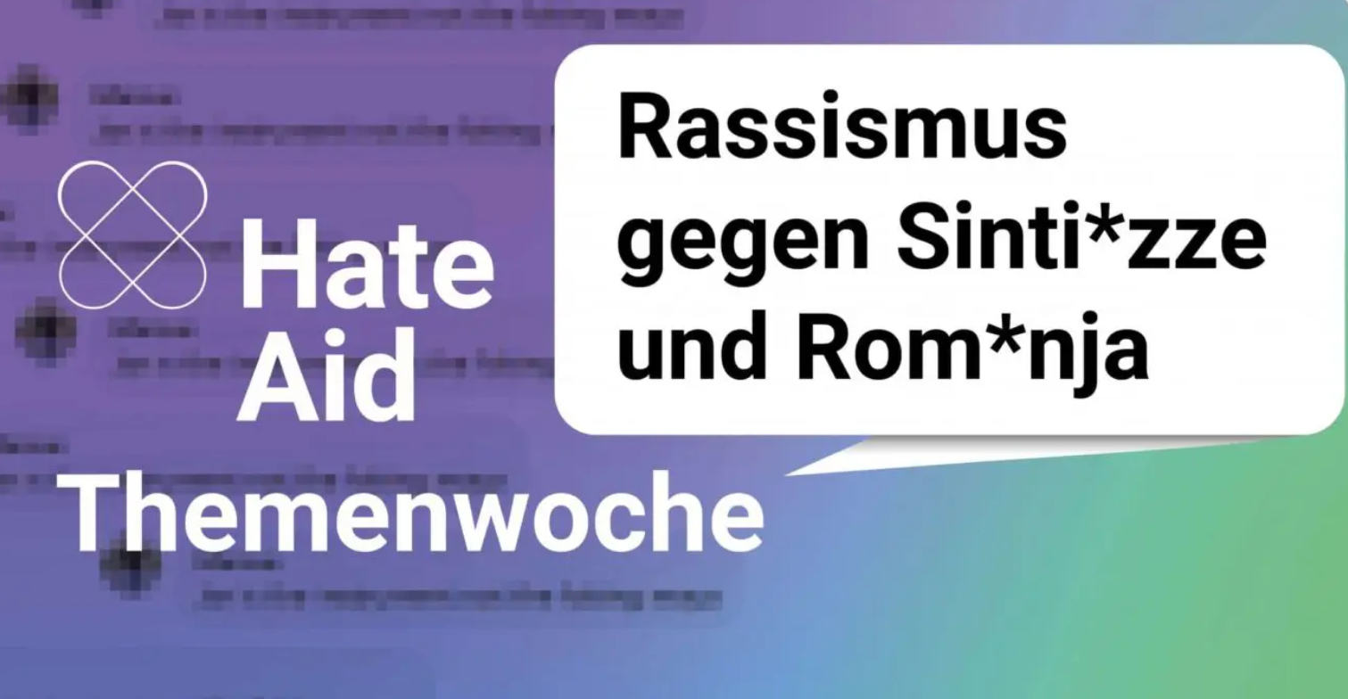 HateAid-Themenwoche Rassismus gegen Sinti*zze und Rom*nja