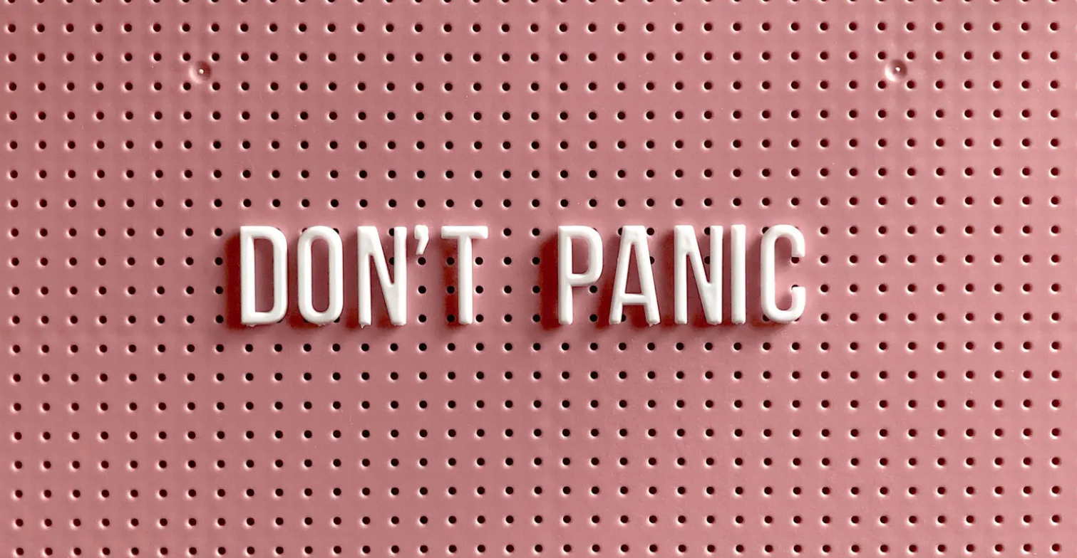 Don't panic