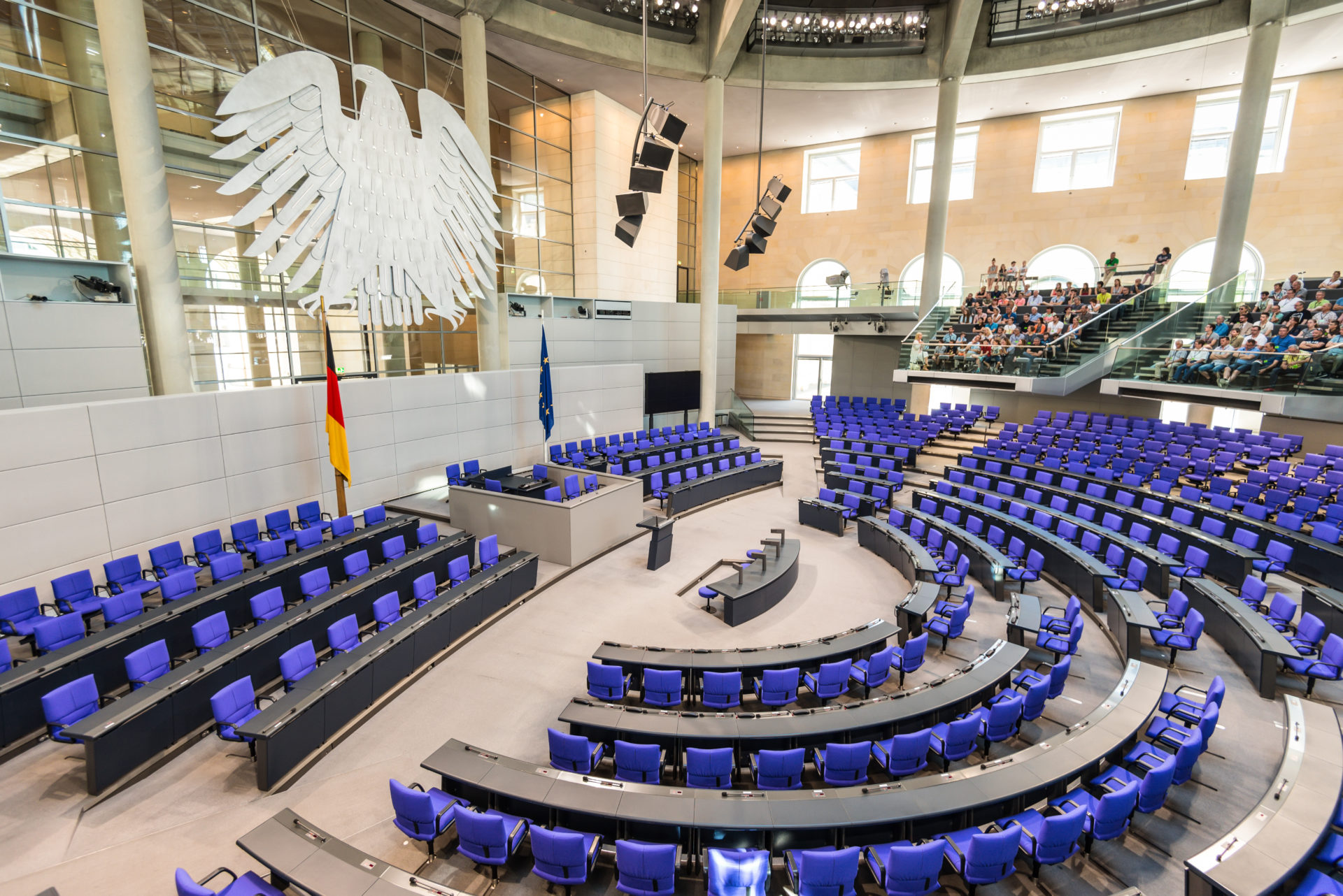 Berlin,,Germany,-,May27,,2017:,Interior,Of,Plenary,Hall,(meeting Plenarsaal des deutschen Bundestags.