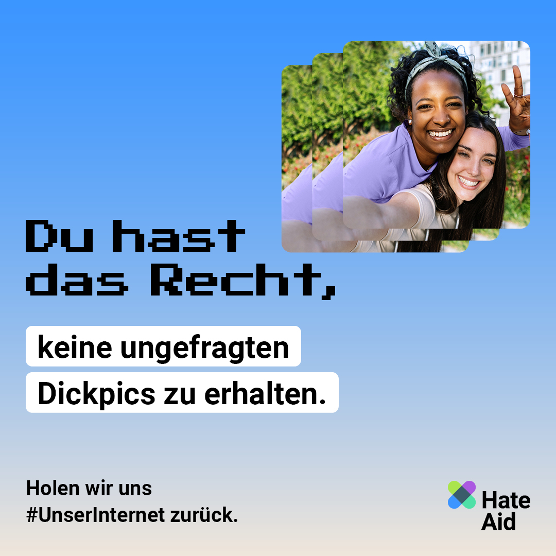 HateAid Menschenrechtskampagne #UnserInternet - Social Media Kit