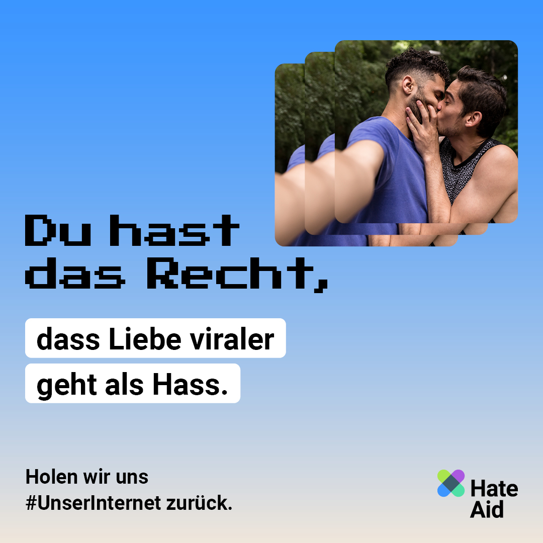 HateAid Menschenrechtskampagne #UnserInternet - Social Media Kit