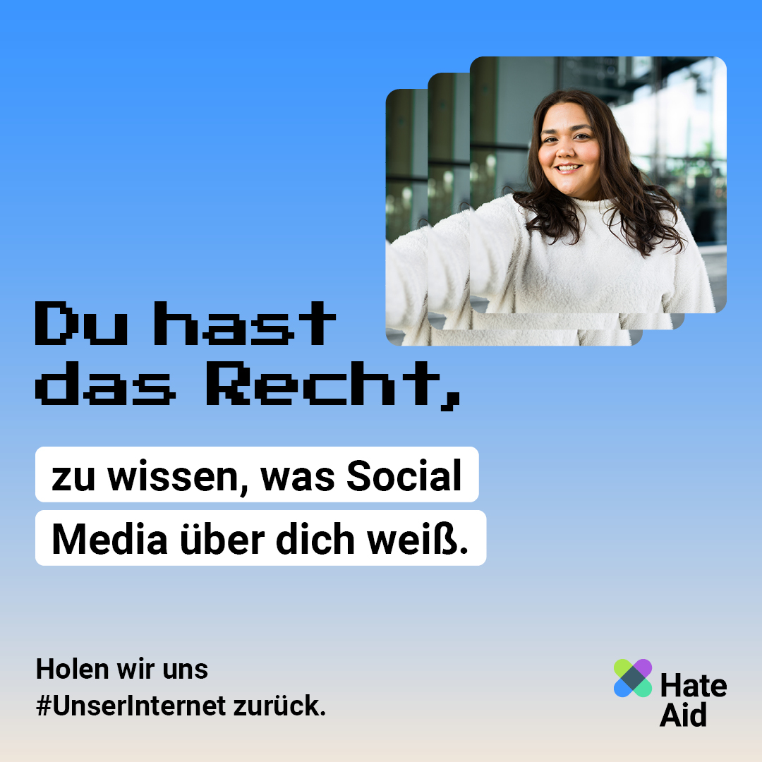 HateAid Menschenrechtskampagne #UnserInternet - Social Media Kit