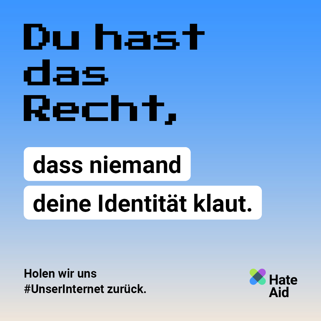 HateAid Menschenrechtskampagne #UnserInternet - Social Media Kit - ohne Foto
