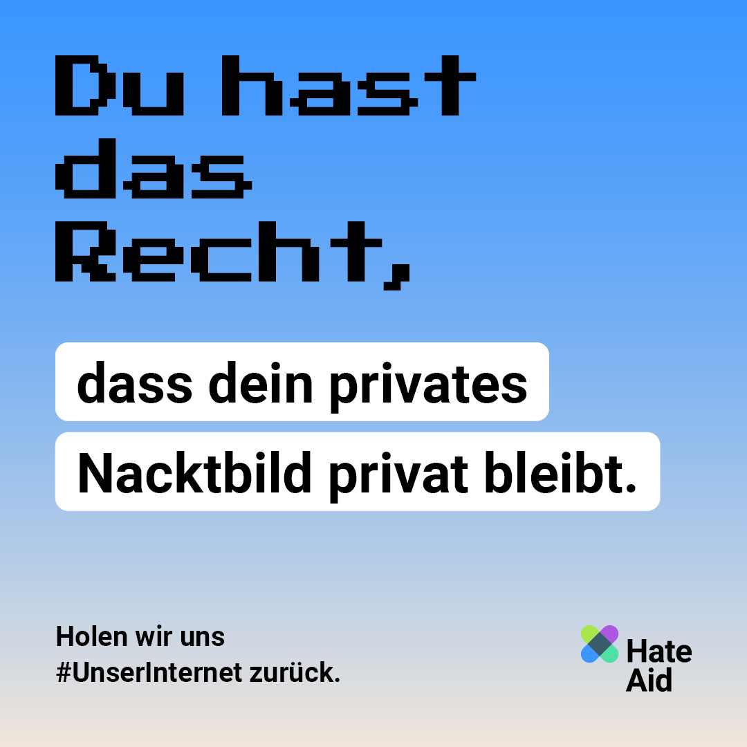 HateAid Menschenrechtskampagne #UnserInternet - Social Media Kit - ohne Foto