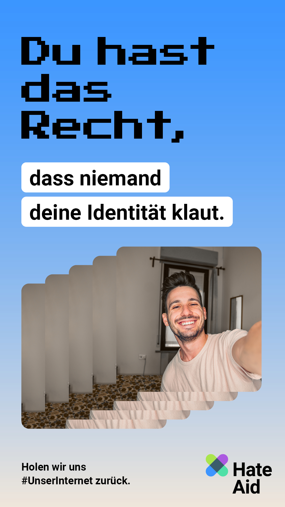 HateAid Menschenrechtskampagne #UnserInternet - Social Media Kit - 9zu16