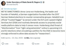 us-sanktionen-twitter-galerie-rogers-01-c-hateaid Tweet von Sarah B. Rogers zu den US-Sanktionen gegen Anna-Lena von Hodenberg